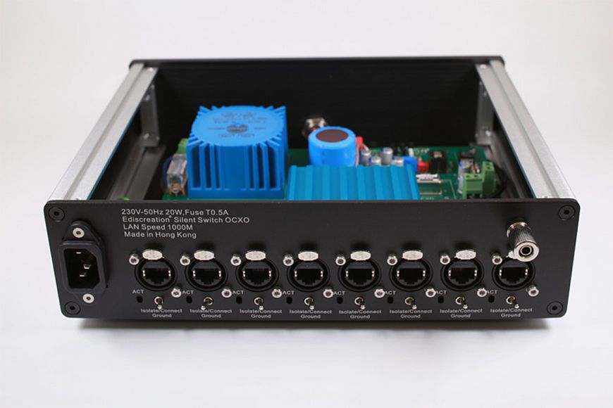 Ethernet Switch N&E Audio Silent Switch OCXO Ethernet Switch N&E Audio Silent Switch OCXO