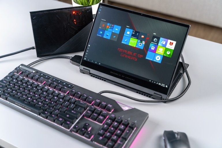 ROG Flow X13 - 13.4 '' GeForce GTX 1650 Convertible Gaming Laptop with External Graphics