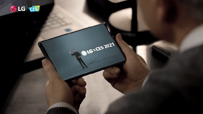 LG unveils Rollable smartphone with sliding screen