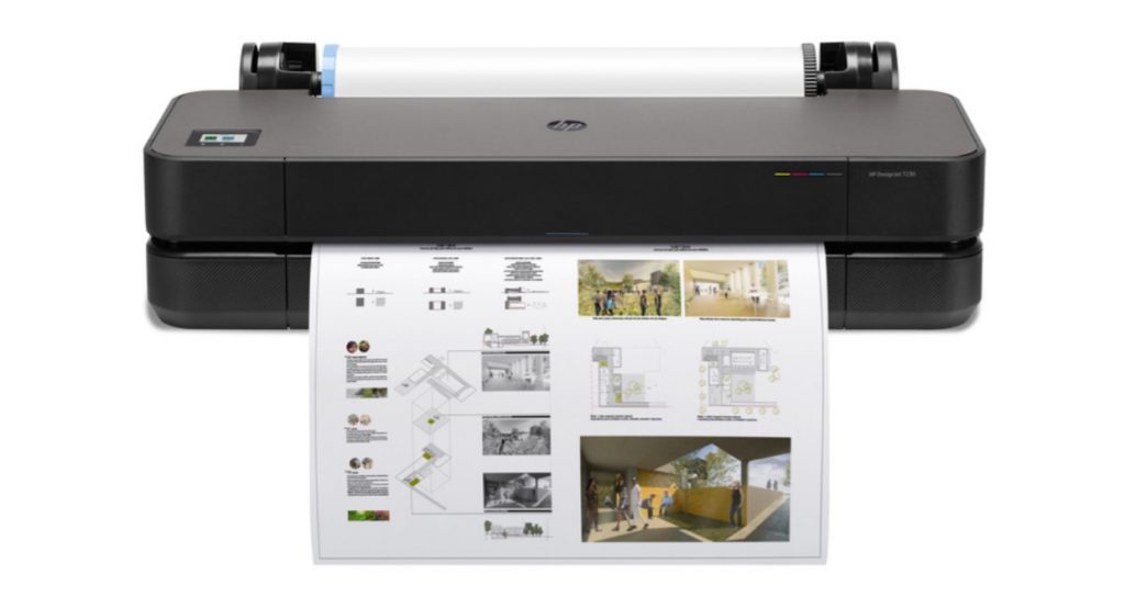 HP DesignJet T230 - Printing