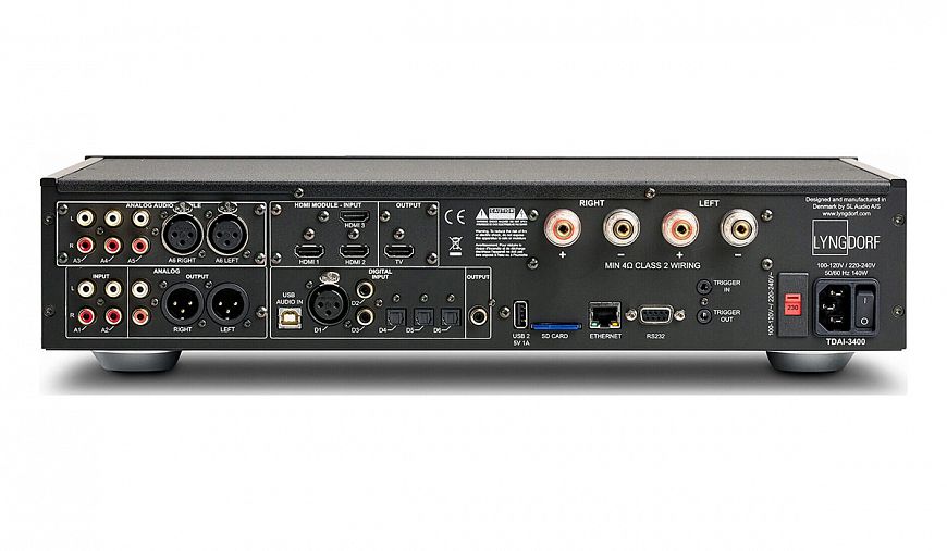 Lyngdorf TDAI-3400 Network Integrated Amplifier Lyngdorf TDAI-3400 Network Integrated Amplifier