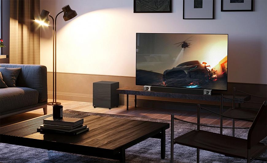Soundbar with Klipsch Cinema 400 Wireless Subwoofer Soundbar with Klipsch Cinema 400 Wireless Subwoofer