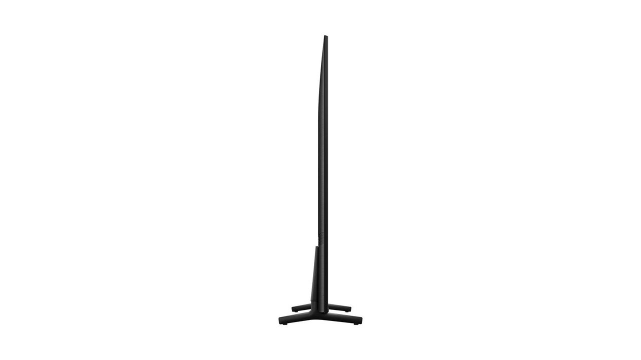 We have an interesting design that stands out mainly for how thin its body is Samsung QE50Q60A design