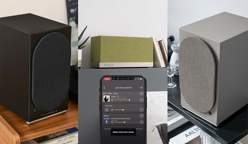 Triangle AIO TWIN - turntable with speakers Triangle AIO TWIN - turntable with speakers