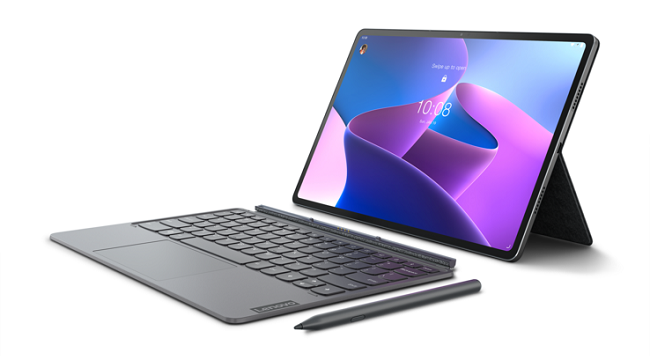 Lenovo Tab P12 Pro supports external keyboard and stylus