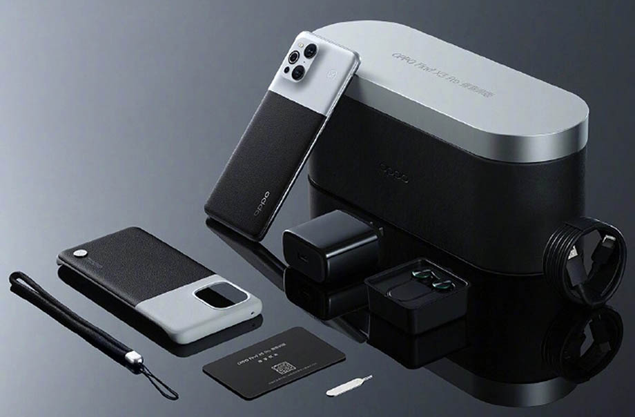 Oppo X3 Pro Photographer Edition Package Contents