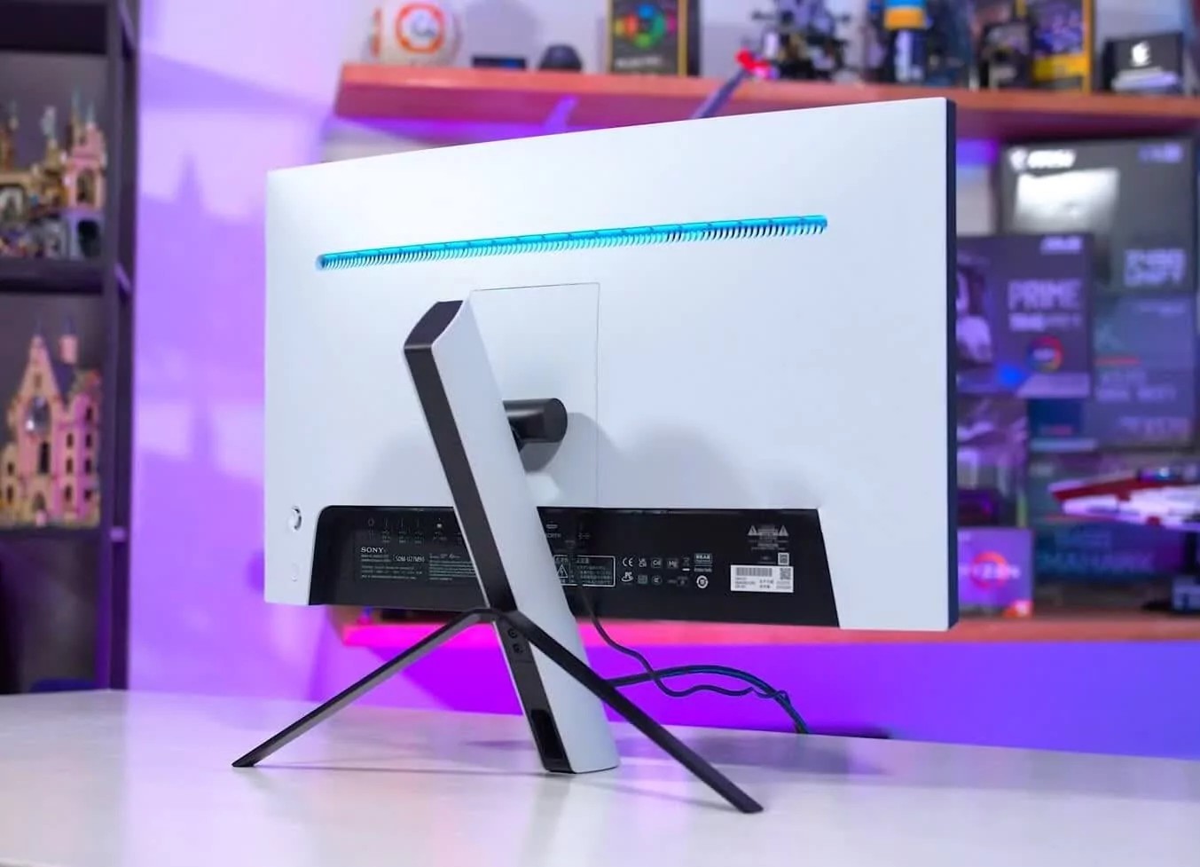The 27-inch monitor boasts a 4K IPS panel with 1ms response rate, 144Hz refresh rate.