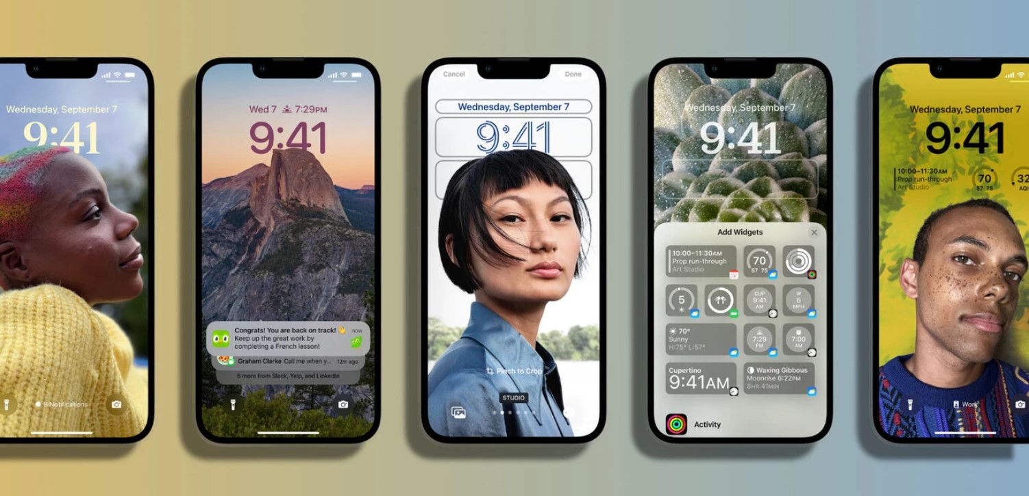 iOS 16 - Lock Screen