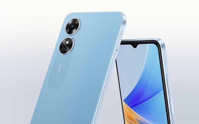 Oppo A17 has only two rear cameras