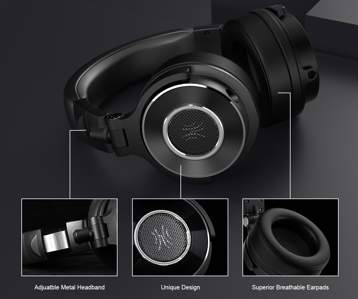 OneOdio launches its Monitor 60 professional wired headphones