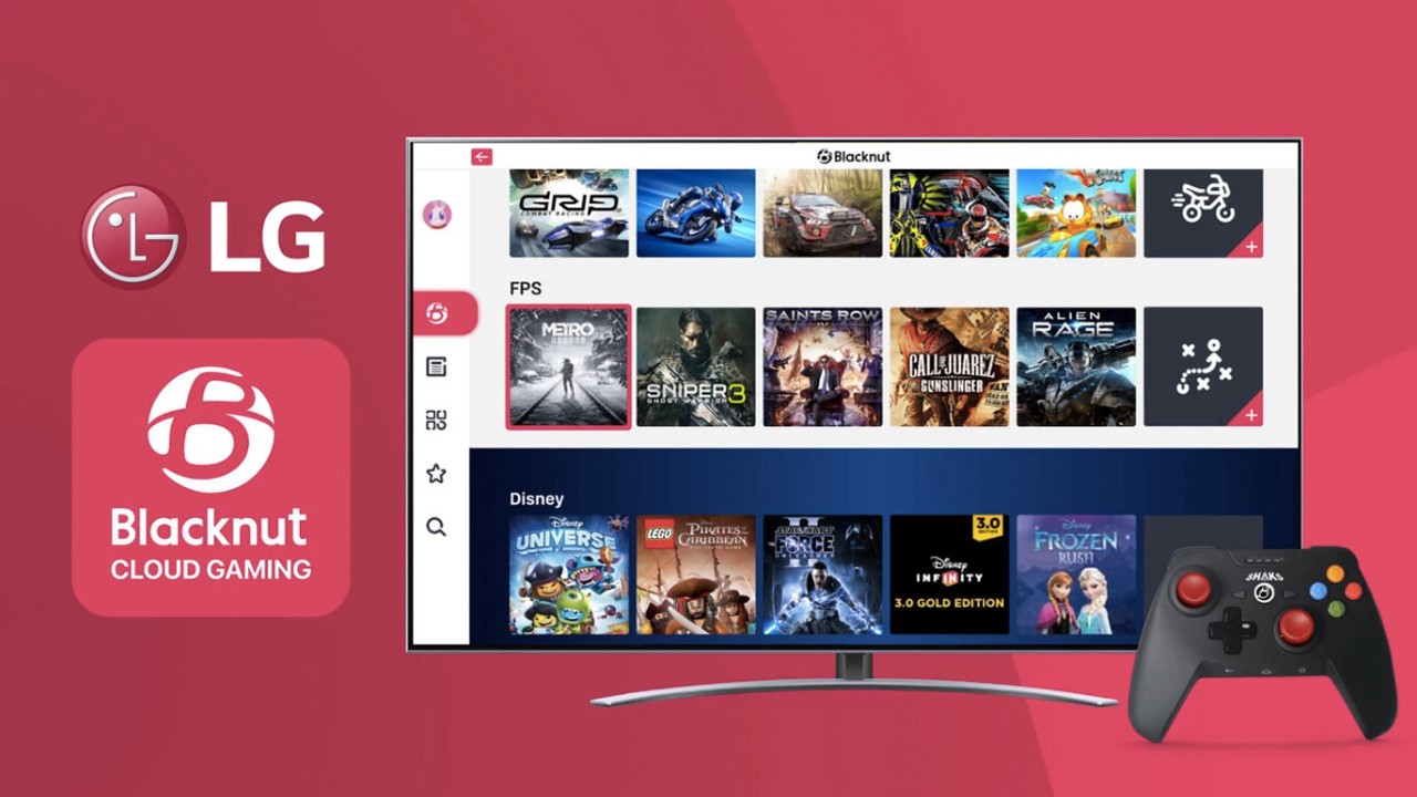 These are the new game options on LG TVs