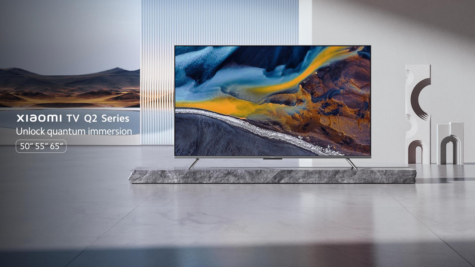 The line is represented by three models with a diagonal of 50”, 55” and 65”. Each is equipped with a 4K ULTRA HD QLED display with a resolution of 3840 x 2160 pixels. 