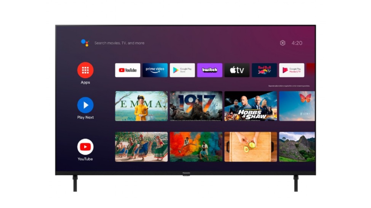 It works with Android TV, a system that improves the experience in terms of entertainment and other functions that will be available