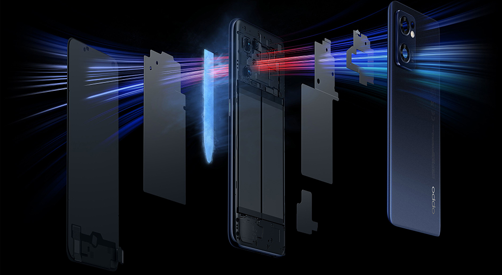 OPPO Find X5 Lite - Cooling system