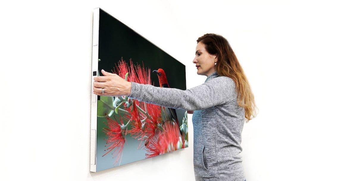 Truly wireless quad-battery TV unveiled