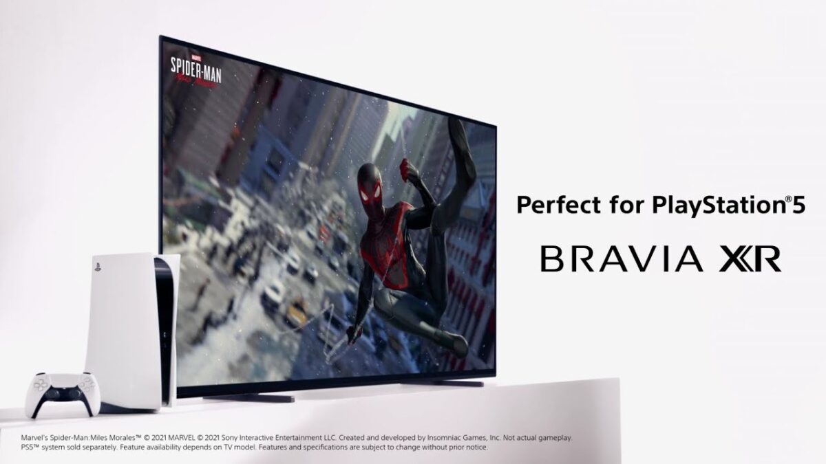 Bravia XR is perfect for playstation 5