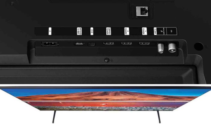Samsung UE43CU7100 interfaces