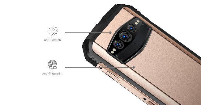 Doogee V30T has an anti-scratch surface