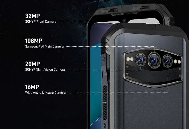 Doogee V30T does not estimate the quality of cameras