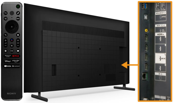 Sony X80L - switching
