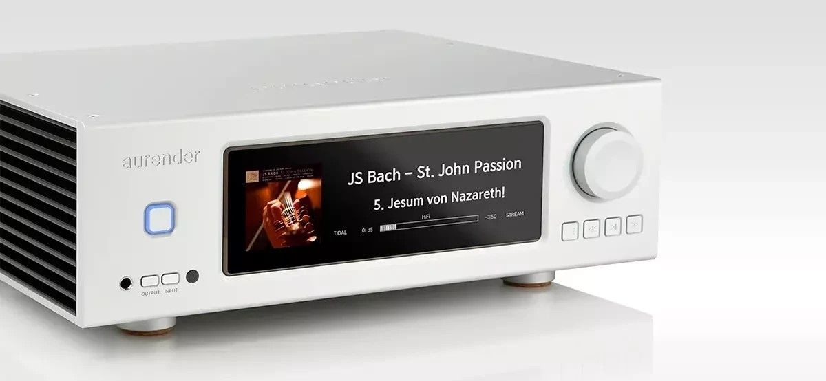 Aurender AP20 Network Streamer, DAC and Integrated Amplifier