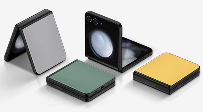 Samsung Galaxy Z Flip5 offers up to eight color options