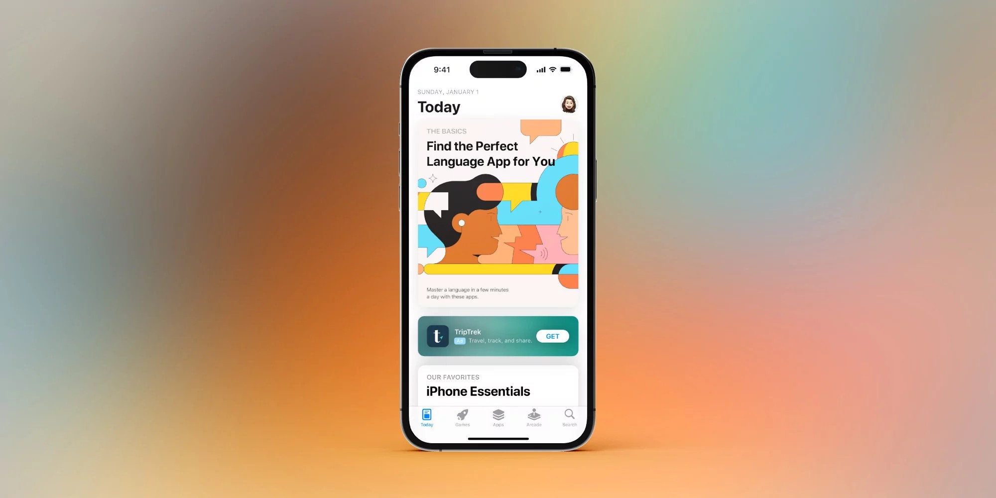 The banner is quite minimalistic, but the very fact that there is an advertisement in one of the most visible positions in the store is surprising