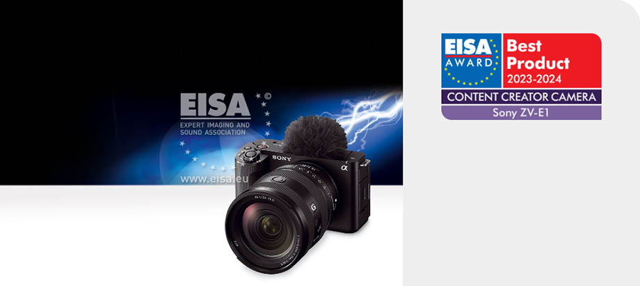 EISA CONTENT CREATOR CAMERA 2023-2024 | Sony ZV-E1