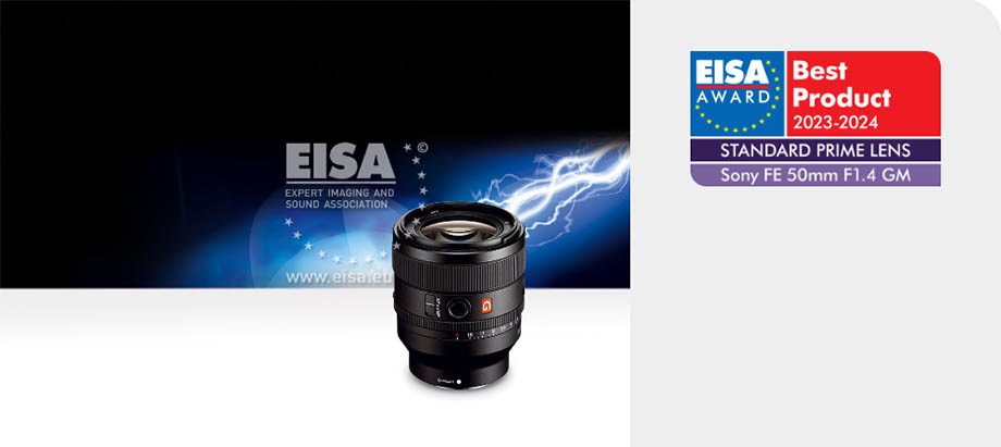 EISA STANDARD PREMIER LENS 2023-2024 | Sony FE 50mm F1.4 GM