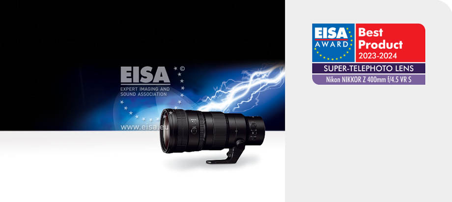 EISA SUPER TELEPHOTO LENS 2023-2024 | Nikon NIKKOR Z 400mm F4.5 VR S