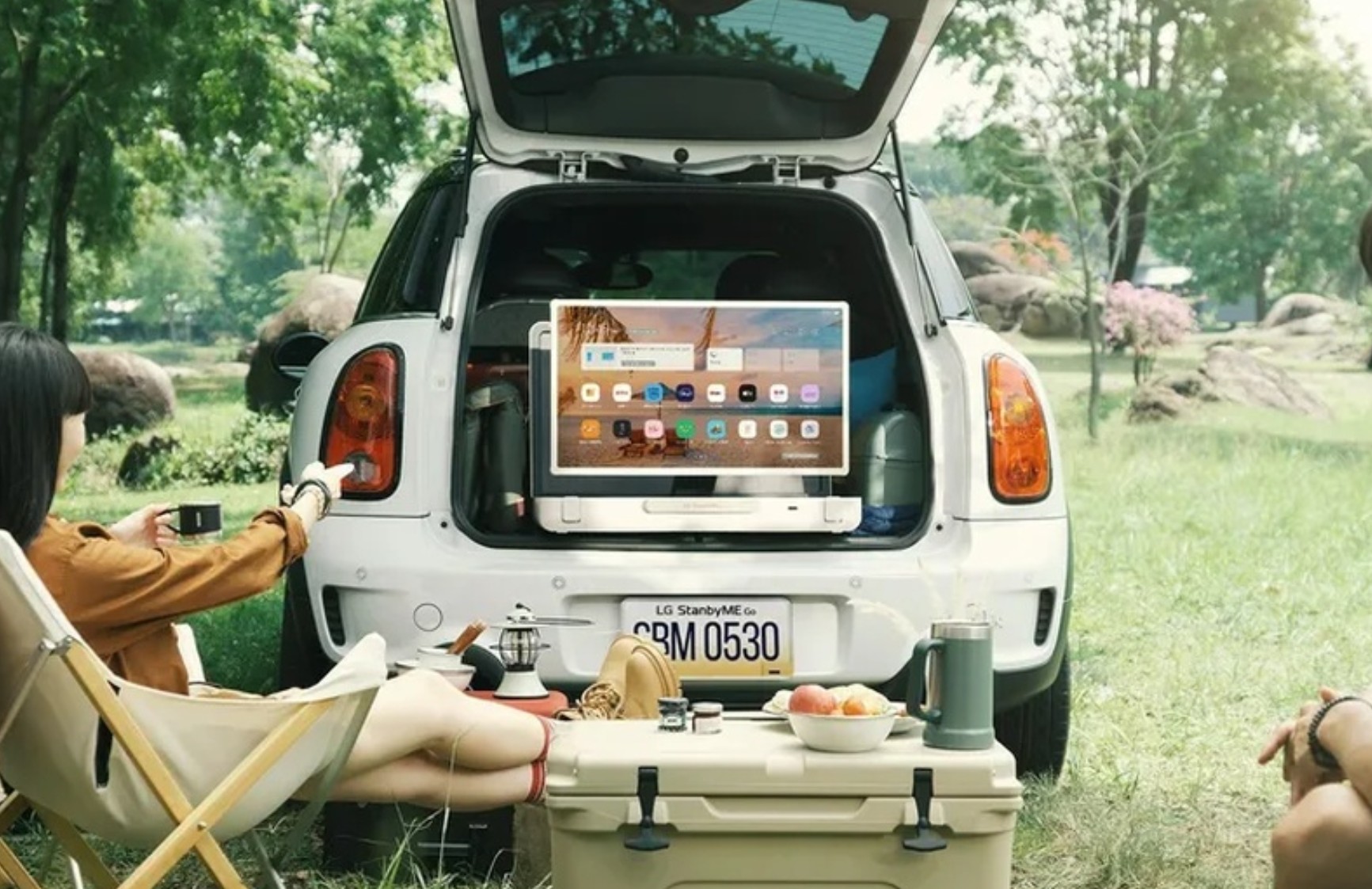 LG unveils 27-inch StanbyME Go TV with up to 3 hours of battery life