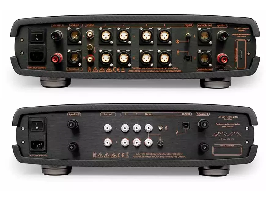 New series of Java Carbon amplifiers from Java HiFi