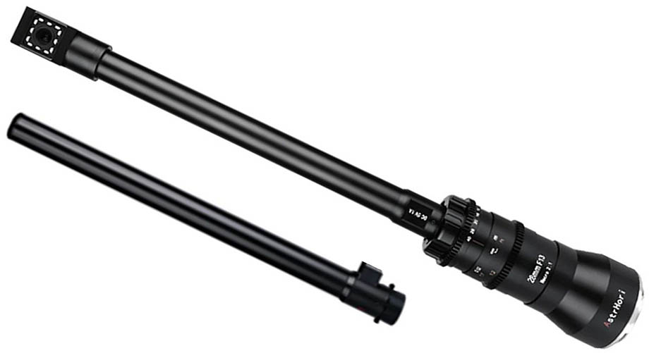 Updated AstrHori 28mm F13 2x Macro Probe lens introduced