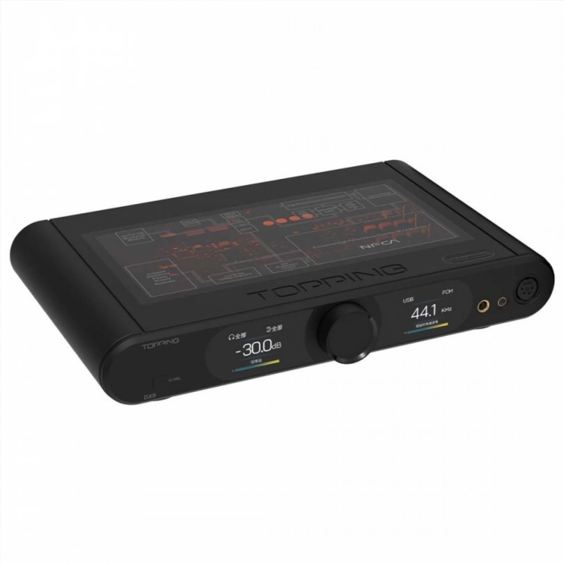 Topping DX9 Topping has integrated the rare and legendary AK4499EQ 4-channel DAC chip into the DX9.