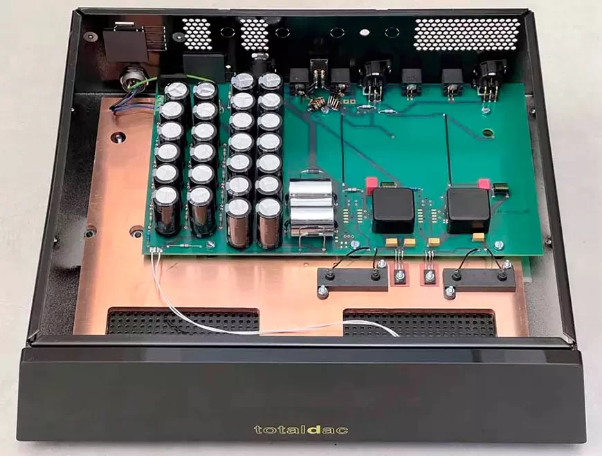 Preamplifier Totaldac D1-Driver-sublime