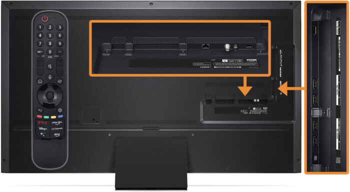 LG QNED91T – switching