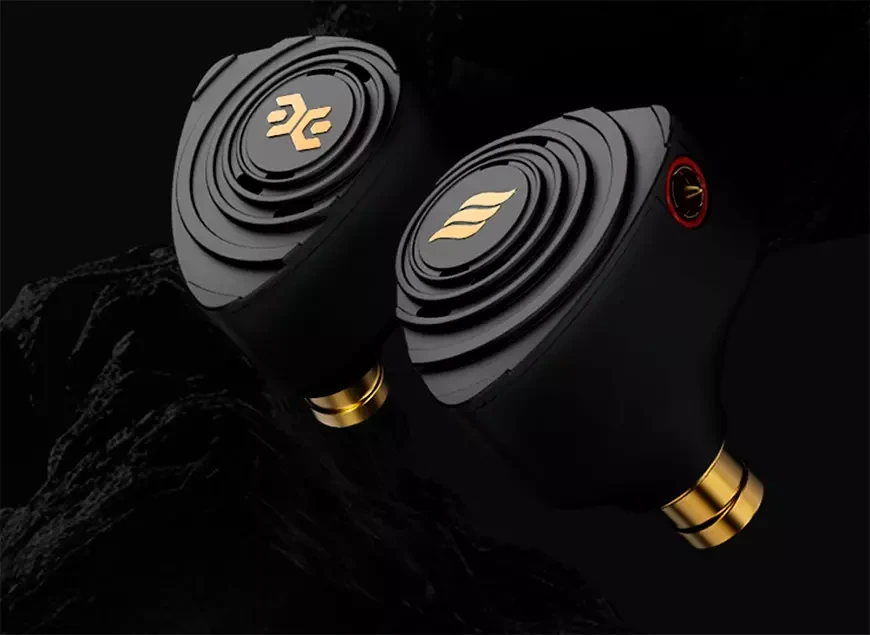 Elysian Acoustic Labs x Effect Audio Pilgrim In-Ear Headphones: NOIR