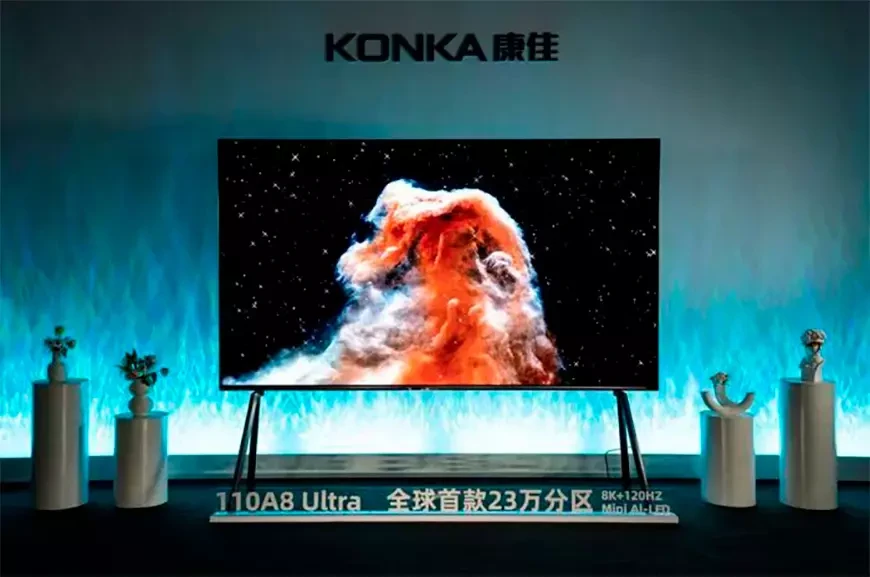 8K TV Konka Mini LED TV 110 A8 Ultra