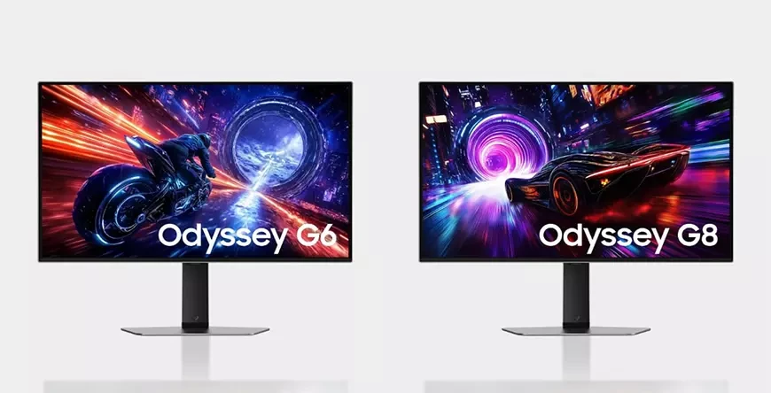 Samsung Odyssey OLED G6 and Samsung Odyssey OLED G8 Monitors