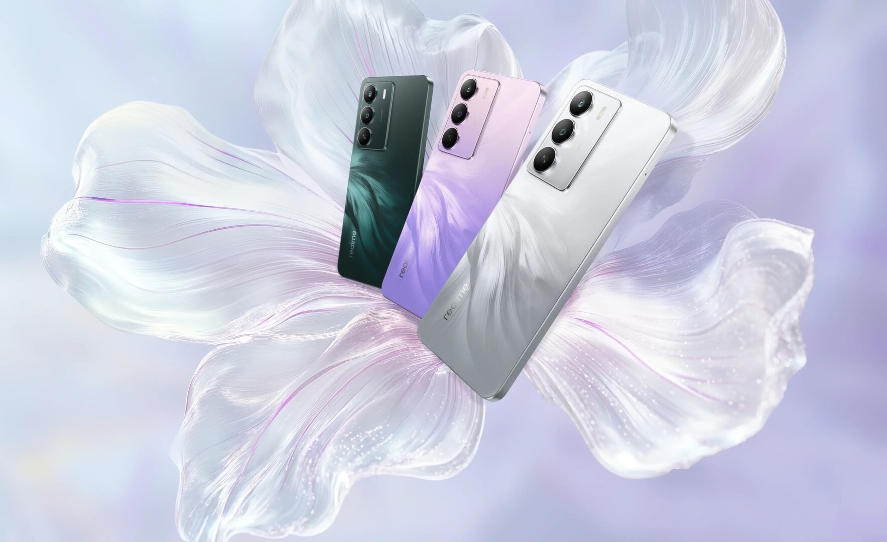 realme P3 Lite also offers a capacious battery with fast charging, a display with a high refresh rate, and a relatively thin body with a flower-shaped fill.