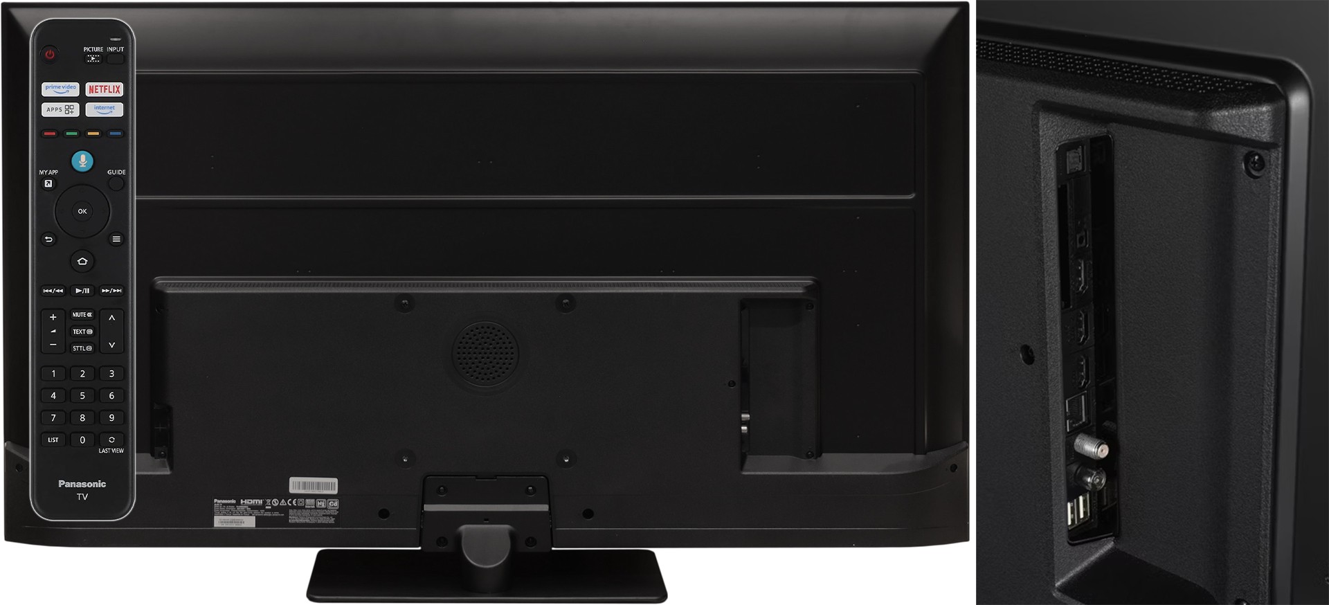 Two HDMI 2.1 ports (with eARC ) and one HDMI 2.0 port, one analog and one digital audio output, two USB ports, and a CI slot should be enough for most users. Networking capabilities are also paramount, as the Panasonic connects either wirelessly via Wi-Fi or securely via a LAN port. Bluetooth is also included.