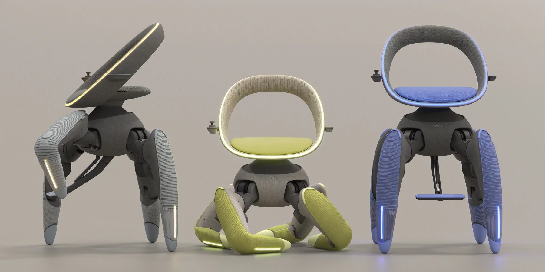 Toyota’s “Walk Me” Is a Robotic Walking Chair That Could Replace Wheelchairs Forever