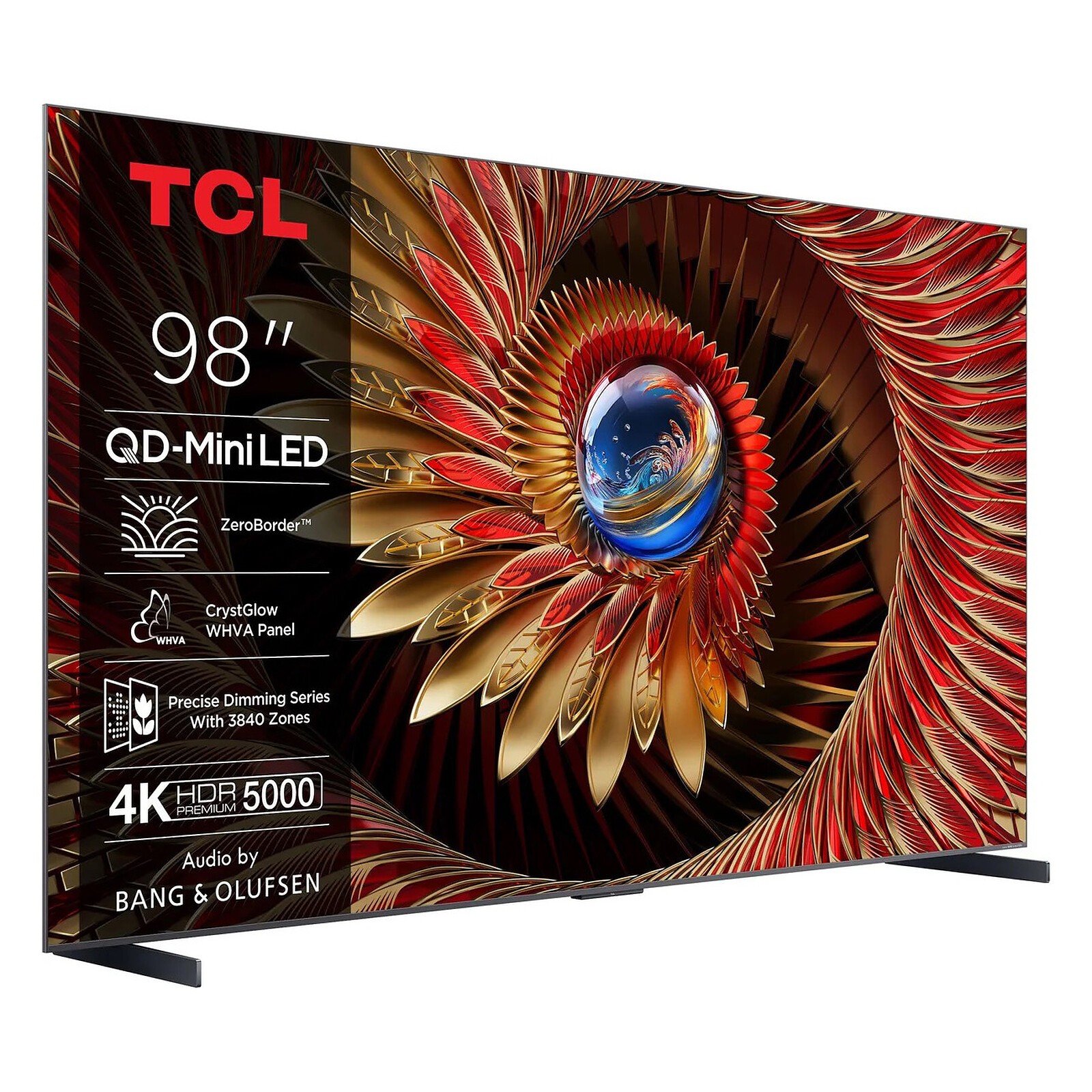 . With its QD-MiniLED backlighting, exquisitely crafted bezel-less design, fluid interface, and Bang & Olufsen audio, it will appeal to both movie buffs and gamers.