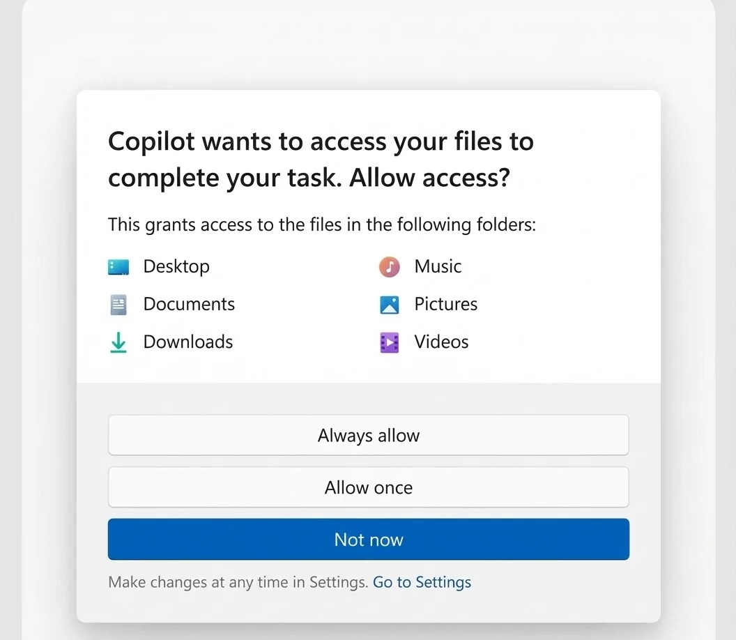 In this way, the creators of the operating system intend to protect users' personal data from unauthorized use of AI.