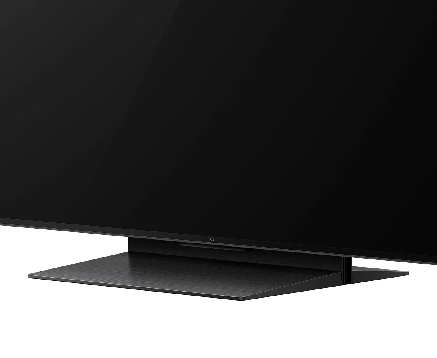 The stand raises the TV approximately 5 cm above the table, and in its highest position, it raises it by 9 cm.