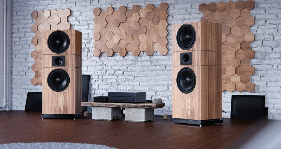 Acoustics Pylon Amber MKII: powerful floor-standing two-way speakers with tweeter horn 7 Pasted 11 6