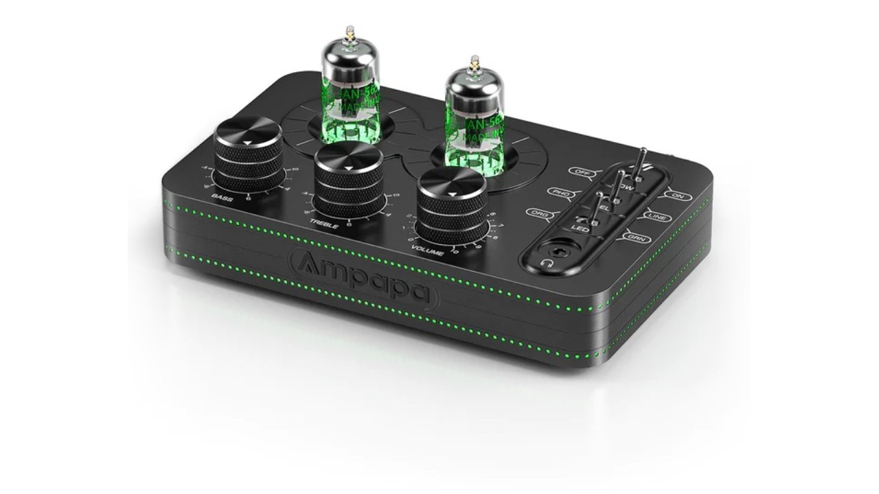 Ampapa A1: Tube preamp/phono/headphone amplifier 7 Ampapa A1