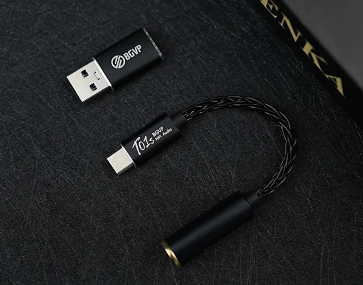 BGVP T01S: Adapter with built-in DAC and amplifier 7 BGVP T01S