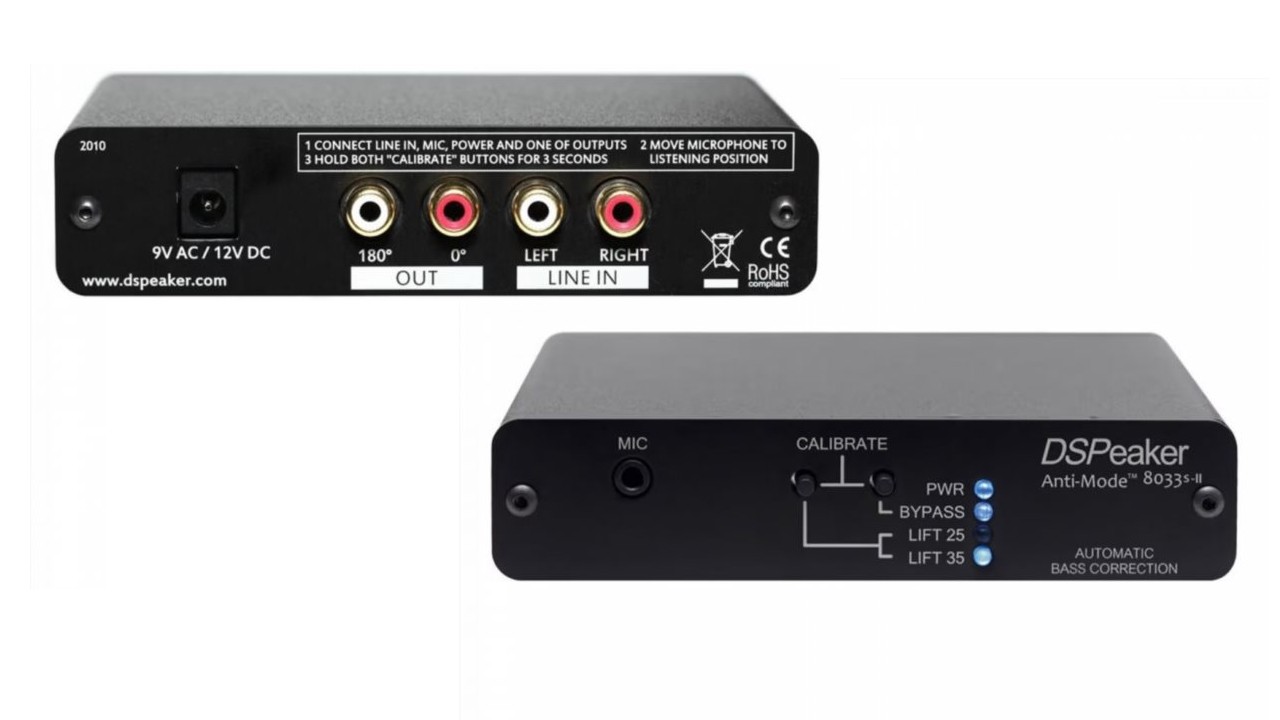 DSPeaker ANTI-MODE 8033S-II: Subwoofer sound corrector launched 27 DSPeaker ANTI-MODE 8033S-II