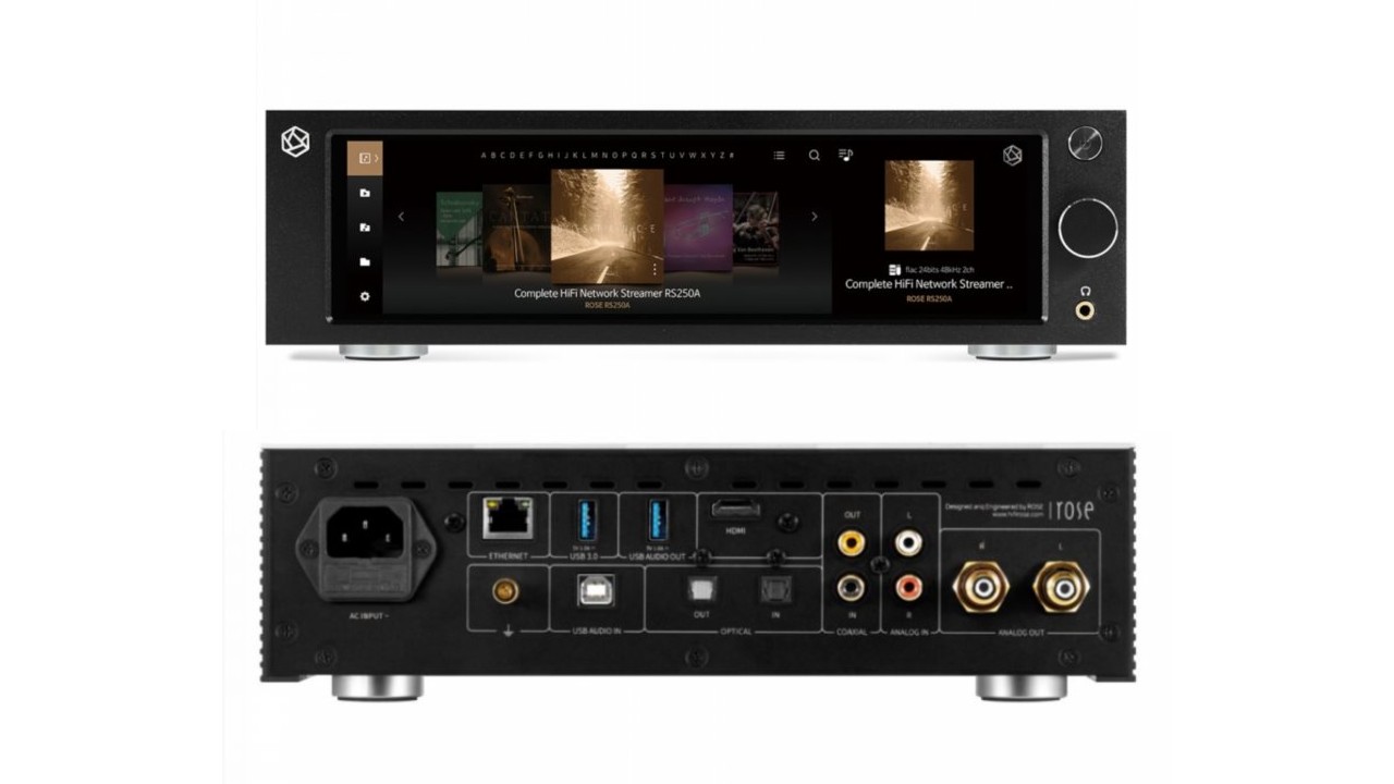 ROSE RS250A: A true audiophile network player 7 ROSE RS250A